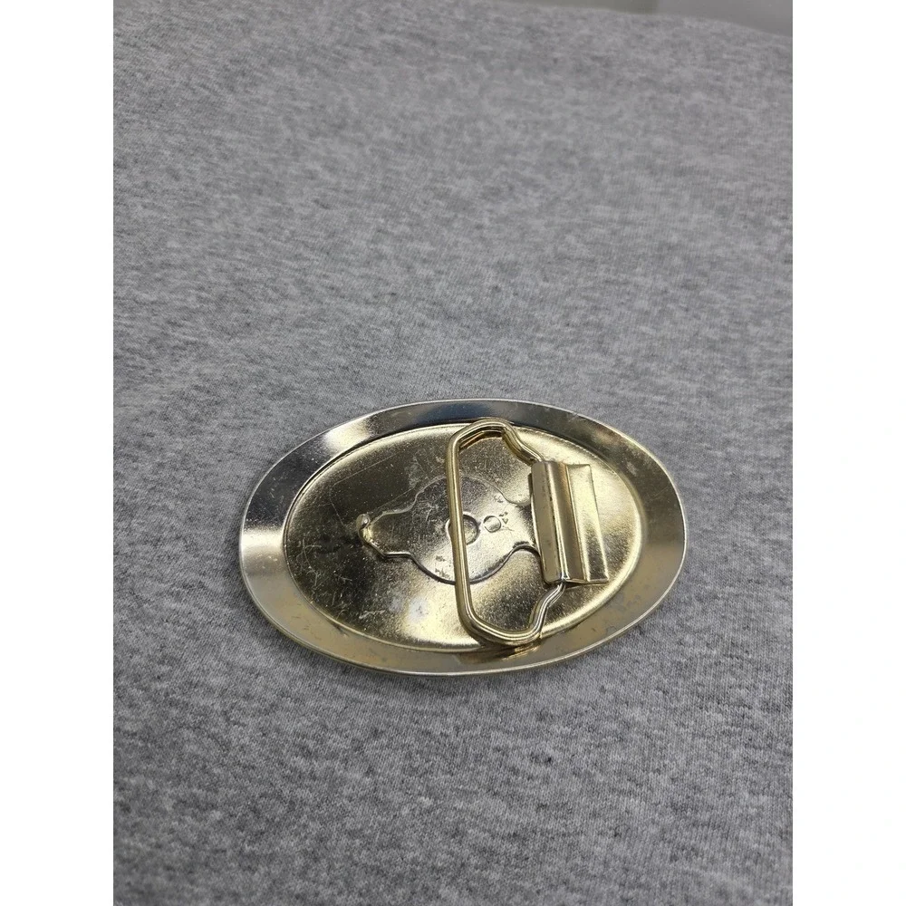 Vintage International Harvester Axial-Flow Combine 3D Farm Belt Buckle Tractor